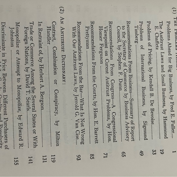 AN ANTITRUST HANDBOOK. Section Of Antitrust LAW - American Bar Association - Picture 8 of 14